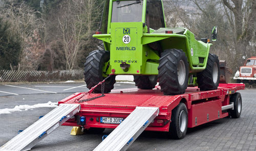 Plattformanhänger - Multi-Carrier - Hüffermann Transportsysteme GmbH  - für Fahrzeuge / 2-Achsen / angehängt