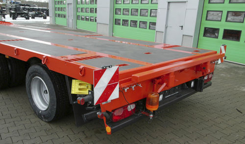 Baustellenanhänger - Multi-carrier type HPA - Hüffermann Transportsysteme GmbH  - 3-Achsen / angehängt