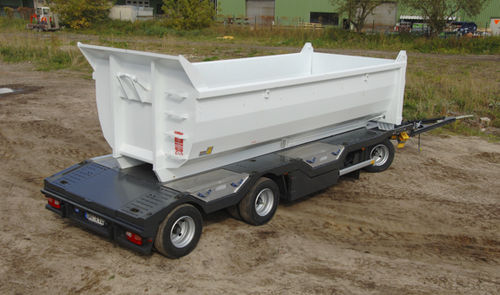 Plattformanhänger - Multi-Carrier - Hüffermann Transportsysteme GmbH  - Kipper / für Fahrzeuge / 3-Achsen
