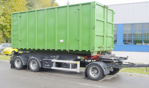 Anhänger für Containertransport - Benelux - Hüffermann Transportsysteme GmbH  - für Industriematerial / 3-Achsen / angehängt
