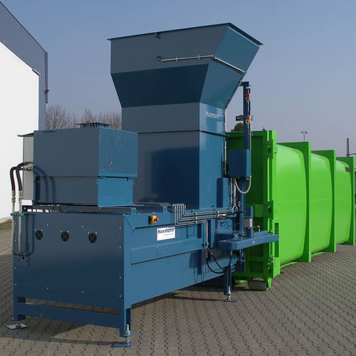 Holzmüllpresse - MP - Husmann Umwelt-Technik - Papier / stationär