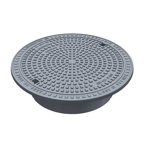 Gusseisen-Fahrbahndeckel - SCANDIC SN 600 - HYDROTEC Technologies AG 