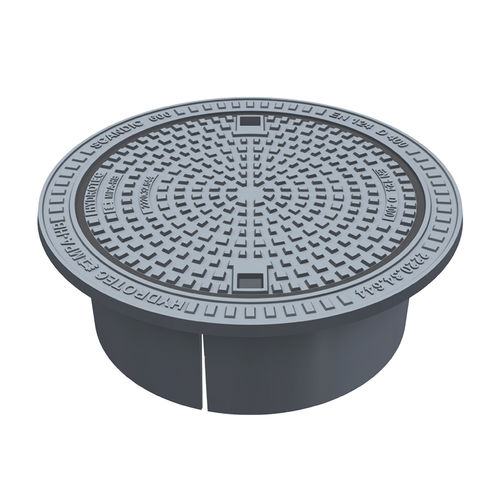Gusseisen-Fahrbahndeckel - SCANDICpur SN 600 - HYDROTEC Technologies AG 