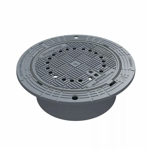 Gusseisen-Fahrbahndeckel - ECONpur SN 275 - HYDROTEC Technologies AG  - rund