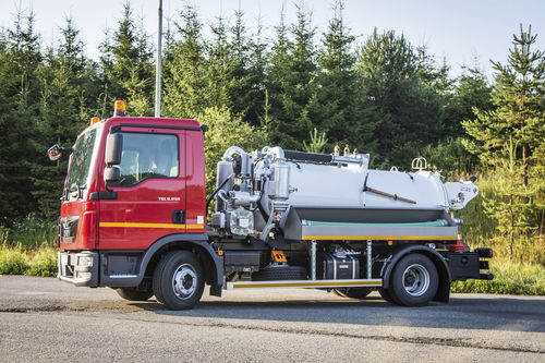 Tankwagen für Saug- und Spülzwecke - IBOS KOMBO - I.B.O.S. EU a.s.  - 4-Achsen