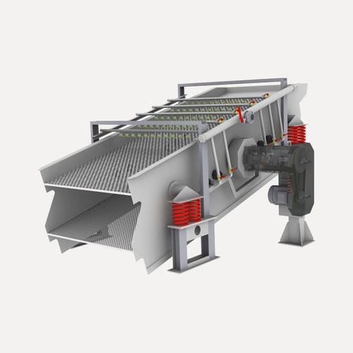 Kreisschwing-Siebmaschine - IFE Aufbereitungstechnik GmbH  - für Schüttgut / schräg