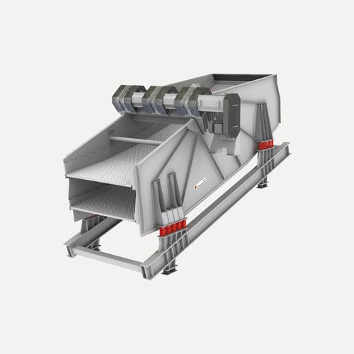 Siebmaschine / lineare Schwingungen - IFE Aufbereitungstechnik GmbH  - für Schüttgut / schräg / Bananen