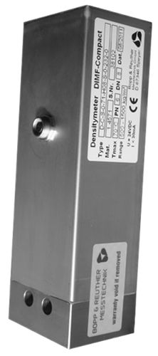 Kompaktes Dichtemessgerät - max. 70 °C, 1 - 6 l/min | DIMF Compact series - Bopp & Reuther Messtechnik GmbH - Inline / für Labor