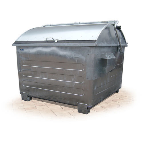 Metall-Müllbehälter - MGB series  - IVB Umwelttechnik GmbH  - Stahl / Aluminium / für Recyclingprodukte