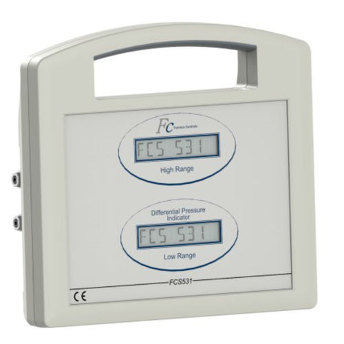 Differential-Druckanzeiger - FCS531 - Furness Controls - mit LCD-Display / für Differenzdruck / tragbar