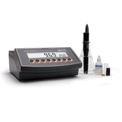 Labormessgerät - HI2400-01 - Hanna Instruments - gelöster Sauerstoff / Tisch / automatisch