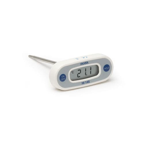 Fühler-Thermometer - HI145-00 - Hanna Instruments - digital / Tauchfühler / Industrie
