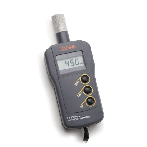Thermo-Hygrometer / für HLK - HI93640 - Hanna Instruments - digital / kompakt / tragbar