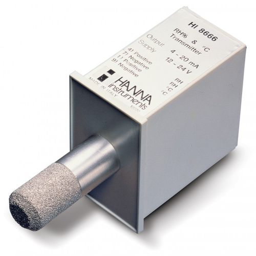Relativ-Feuchtetransmitter - HI8666 - Hanna Instruments - wandmontiert / mit Temperaturmessung
