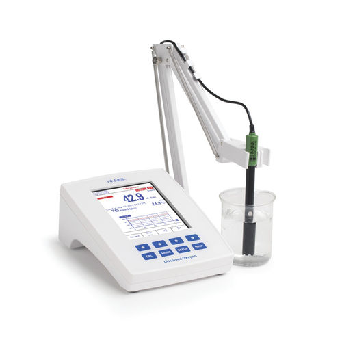 Messgerät / gelöster Sauerstoff - HI5421 - Hanna Instruments - mit Thermistor / digital / Labor