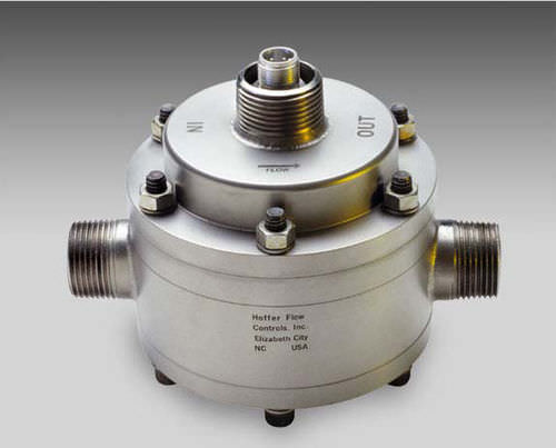 Ovalrad-Durchflussmesser - HOG series - Hoffer Flow Controls - Volumen / für Öl / Inline