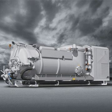 Trocken-Vakuumsauger - MEGAVAC LOADER - KOKS Group b.v.  - dieselbetrieben / mobil