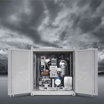 Industrie-Absauganlage - ECOVAC  - KOKS Group b.v.  - stationär / mit Dieselmotor