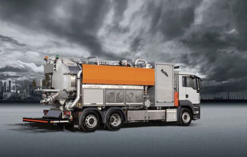 Sauglader-LKW - MULTIVAC - KOKS Group b.v.  - 3-Achsen