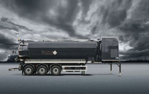Tank Anhänger - ECOVAC  - KOKS Group b.v.  - für Tanks / 3-Achsen / angehängt
