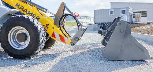 Gelenk-Befestigungssystem für Bagger - Smart Attach - Kramer-Werke GmbH 