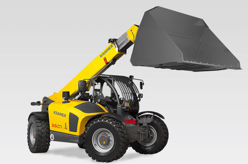 Ergonomischer Teleskoplader - 5507 - Kramer-Werke GmbH  - mit geringem Treibstoffverbrauch / mit Allradlenkung / mit kleinem Wendekreis