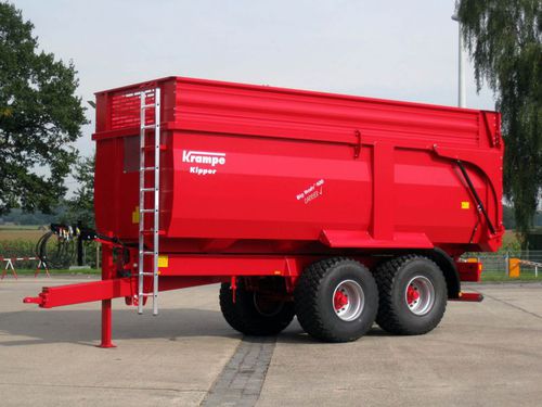 Kippanhänger - Big Body 600 Carrier - Krampe Fahrzeugbau GmbH  - Tandem / angehängt / Landwirtschaft