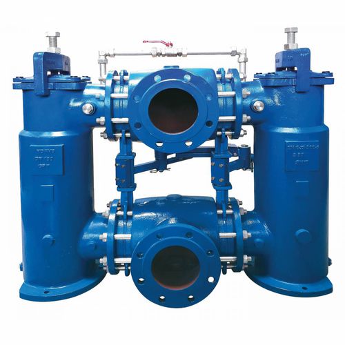 Wasserfilter - KDF-VB - Krone Filter Solutions GmbH  - Doppel-Siebkorb / Druck / Ansaug