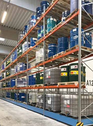 Regal für Fässer - LaCont Umwelttechnik GmbH  - Paletten