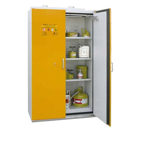 Lagerschrank - SiS Typ 90 / 1200 VS6 - LaCont Umwelttechnik GmbH  - bodenstehend / doppeltürig / Fachböden