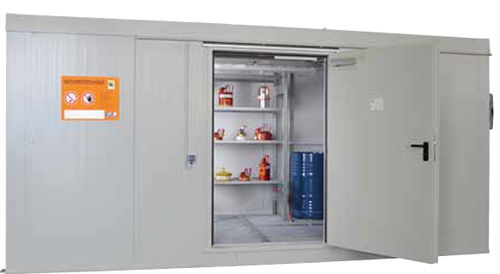 Transport-Container - WSC 5-CL/F90 - LaCont Umwelttechnik GmbH  - Schutz / Stahl