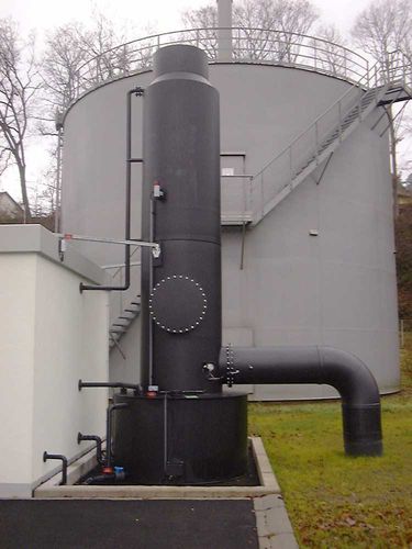 Nass-Gaswäscher - LIKUSTA Umwelttechnik - Chlor / kompakt