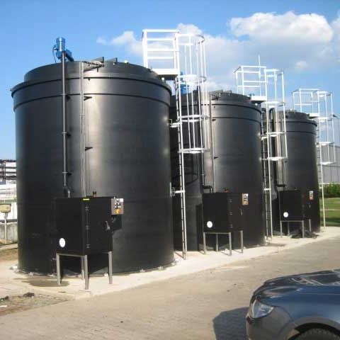 Speicherbecken - LIKUSTA Umwelttechnik - für Chemikalien / Mehrfach / Kunststoff