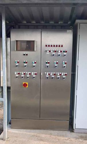 Steuerungsschaltschrank - LIKUSTA Umwelttechnik - Stand / Stahl / GRP