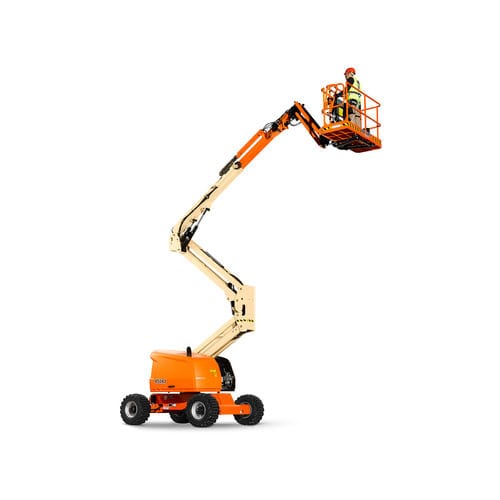 Gelenkarbeitsbühne auf Reifen - 450AJ  - JLG Industries Inc. - Diesel / für enge Gänge