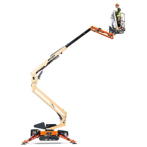 Hebebühnenspinne auf Raupen - X13JP - JLG Industries Inc. - benzinbetrieben / kompakt