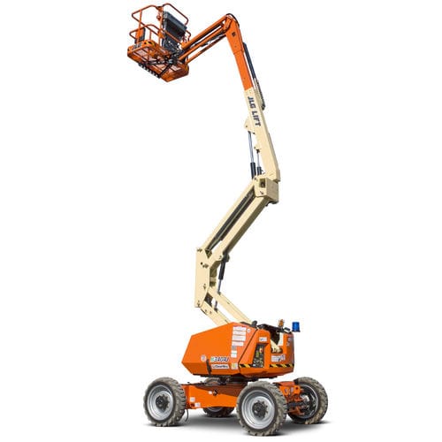 Gelenkarbeitsbühne auf Rädern - H340AJ - JLG Industries Inc. - Diesel/Elektro-Hybrid / Innen- und Außenbereich