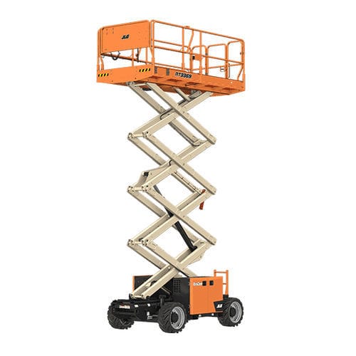 Scherenarbeitsbühne auf Rädern - RT3369 - JLG Industries Inc. - für schwierige Gelände