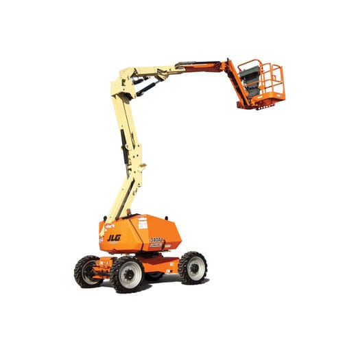 Gelenkarbeitsbühne auf Rädern - 340AJ - JLG Industries Inc. - Diesel / Offroader / für Baustelle