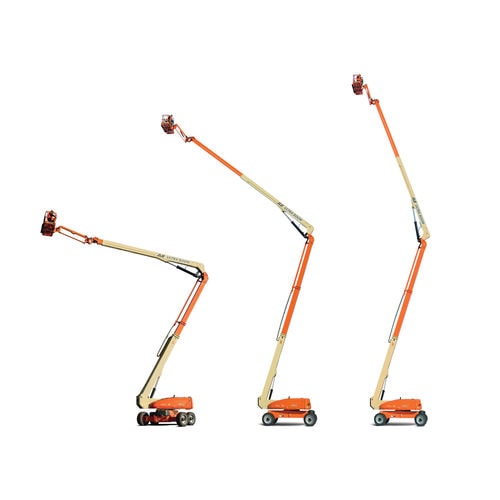Gelenkarbeitsbühne auf Rädern - 1250AJP - JLG Industries Inc. - Diesel / für Baustelle / für Außenbereich