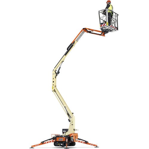 Hebebühnenspinne auf Raupen - X14J  - JLG Industries Inc. - benzinbetrieben / Diesel/Elektro-Hybrid / kompakt