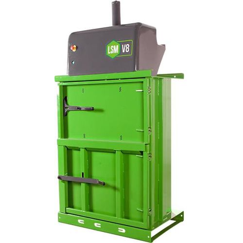 Ballenpresse für Karton - V8 - LSM Recycling Equipment - für Papier / für Kunststoff / für Müll