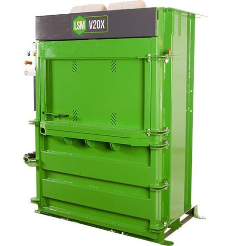 Ballenpresse für Karton - V20X - LSM Recycling Equipment - für Papier / für Kunststoff / für Müll