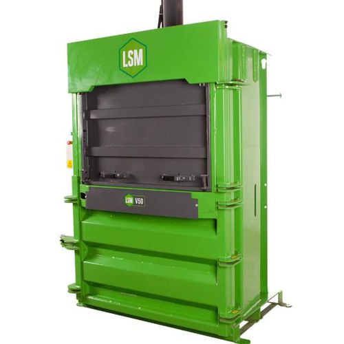 Ballenpresse für Karton - V50  - LSM Recycling Equipment - für Papier / für Kunststoff / für Müll