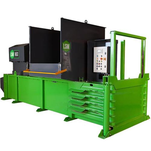 Ballenpresse für Karton - H50 - LSM Recycling Equipment - für Papier / für Kunststoff / für Müll