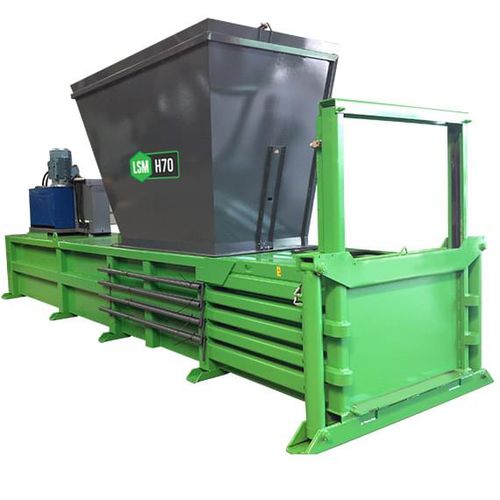 Ballenpresse für Karton - H70 - LSM Recycling Equipment - für Papier / für Kunststoff / für Müll