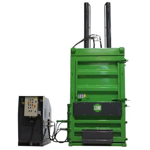 Ballenpresse für Karton - V85 - LSM Recycling Equipment - für Kunststoff / für Müll / für Reifen