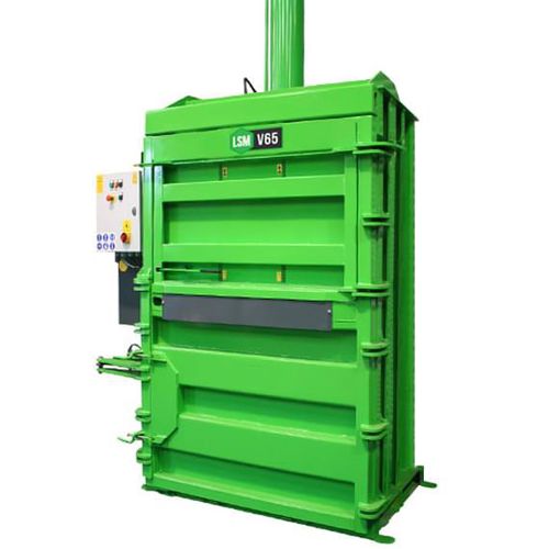 Ballenpresse für Karton - V65 - LSM Recycling Equipment - für Papier / für Kunststoff / für Metall