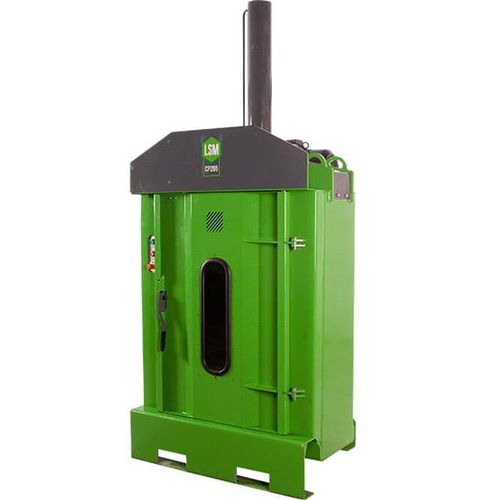 Müllpresse für Mischabfall - CP205 - LSM Recycling Equipment - stationär