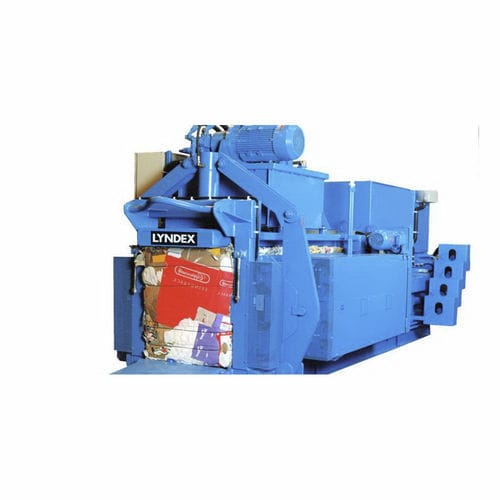 Ballenpresse für Karton - Bimin - Lyndex Recycling Systems Ltd - für Papier / für Müll / horizontal